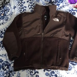 The North Face brown jacket